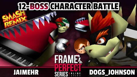 Smash Remix Boss Character Showcase - JaimeHR vs Dogs_Johnson - FPS5 Online