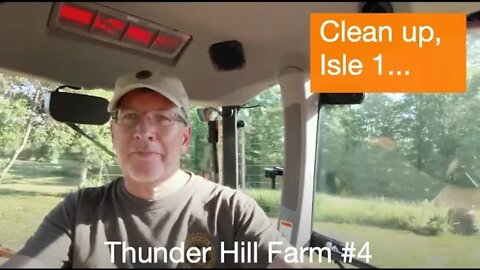 Thunder Hill Farm #4 - Clean up, isle 1