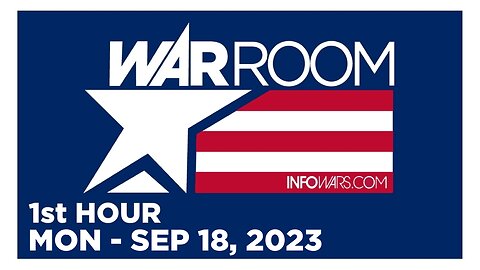 WAR ROOM [1 of 3] Monday 9/18/23 • F-35 GOES MISSING, News, Reports & Analysis • Infowars