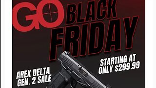 Black Friday Gun Deals - Arex Delta From $299 - and more from @GlobalOrdnance