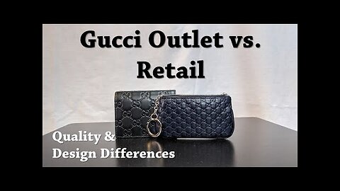 Gucci Outlet vs Gucci Retail - Quality and Design Differences Oogle at Luxury