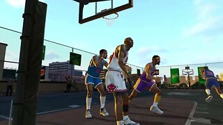 3 on 3: MJ, Scottie and The Worm vs Laker Wilt, Warrior Wilt and 76ers Wilt