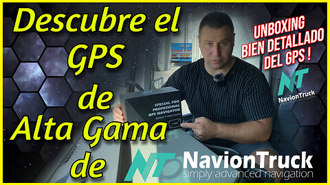 Descubre el GPS de Alta Gama de NavionTruck - Un boxing Bien Detallado #naviontruck