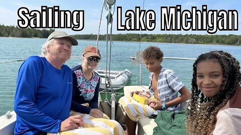 Sailing Lake Michigan, 100(ish) Year-Old Boat Mini-Tour, And Beaver Island Summer Guests Ahoy! |105|
