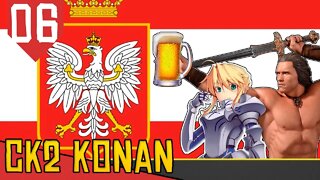 Ave Polônia - CK2 Monarch's Journey Konan #06 [Série Gameplay Português PT-BR]