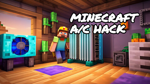 Minecraft | How To Make An Air Conditioner