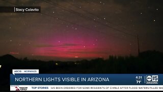 Northern Lights spotted in Arizona