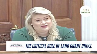 Rep. Cammack Speaks During House Agriculture Committee Hearing On Land Grant Universities