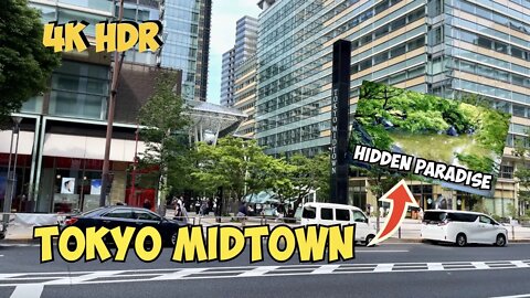 [4K HDR] Tokyo Midtown Roppongi Walk 😎🚶 @tokyoscooterguy #4khdr