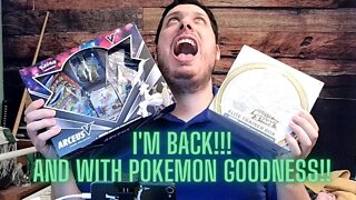 Brilliant Stars ETB and Arceus V box opening!