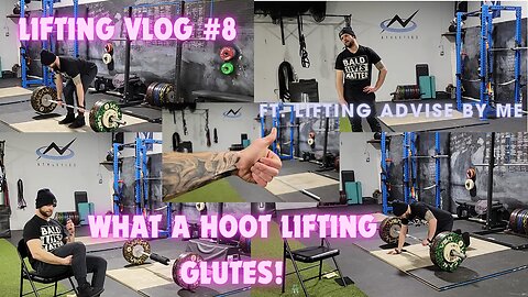 Lifting vlog#8 Having a hoot lifting glutes!