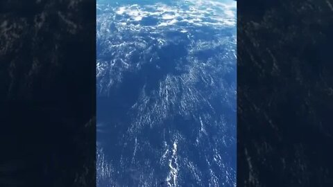 Earth from The Orbit: Ocean with Clouds