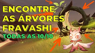 Encontre as Árvores Fravashi | Sumeru - Genshin Impact