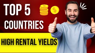 Top 5 countries with the highest rental yields