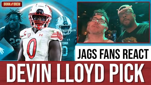 Jaguars Pick Devin Lloyd (LIVE REACTION)