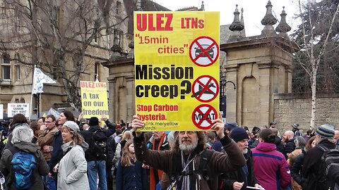 Oxford 18th February 2023 - Protest against LTN's: Part 1