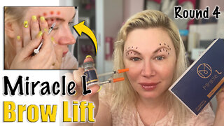 Easy DIY Miracle L Brow Lift, Round 4 from AceCosm.com | Code Jessica10 Saves you Money!