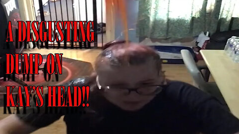 Kayleigh Gets A Nasty Surprise! 🤢🤮 A Disgusting Dump On Her Head 🤢