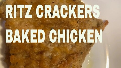 Ritz Crackers Baked Chicken 2020