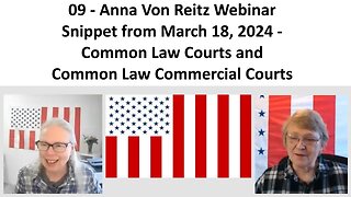 09 - AVR Webinar Snippet from March 18, 2024 - Common Law and Common Law Commercial Courts