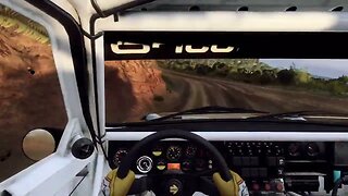 DiRT Rally 2 - Quattro Trudges Through Ocean Beach