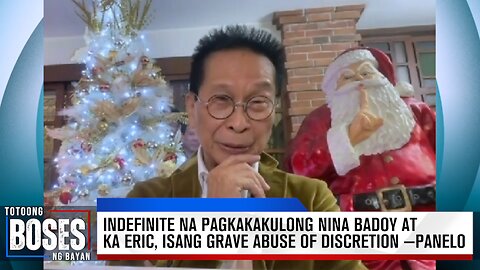 Indefinite na pagkakakulong nina Badoy at Ka Eric, isang grave abuse of discretion —Panelo