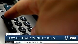 Tips to help lower your monthly bills