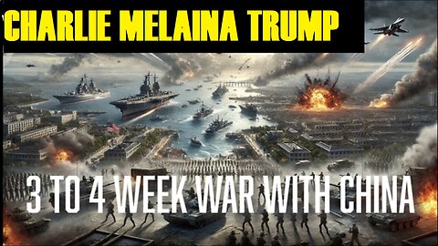 WW3: 3 to 4 Week War with China?