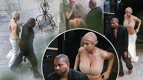 Kanye West Goes Barefoot, Gets Handsy with Wife Bianca Censori 😱😱