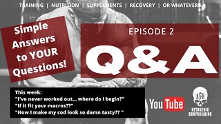 Ketogenic Bodybuilding: Episode 2 of Q&A!!