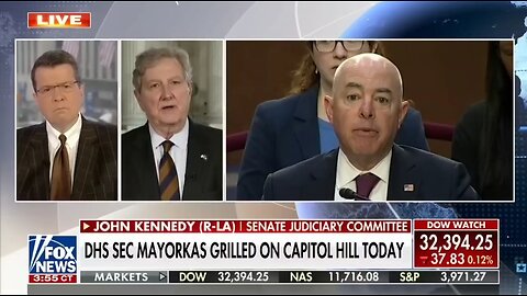 Sen Kennedy: Either DHS Sec Believes In Open Borders Or He's Not Qualified To Manage Chuck E. Cheese