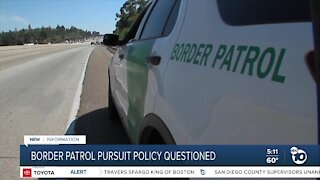 Border Patrol pursuit policy questioned after East County rollover crash