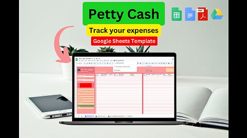 Petty Cash Tracker | Easy Expense Tracking | Google Sheets Budget Template