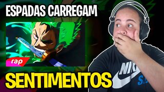 REACT Rap do Zoro (One Piece) - O MAIOR ESPADACHIM DO MUNDO | NERD HITS