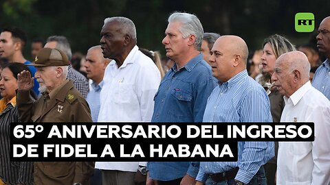 Se cumplen 65 años de la entrada de Fidel Castro a La Habana al frente del Movimiento 26 de Julio