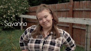 15-year-old Savanna's favorite things include reading and writing