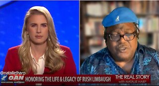The Real Story - OAN Remembering Rush Limbaugh with James Golden (Bo Snerdley)