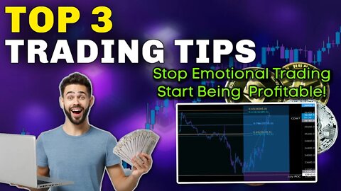 HOW TO STOP LOSING AND BECOME PROFITABLE | TOP 3 TRADING TIPS (Trading for Beginners)