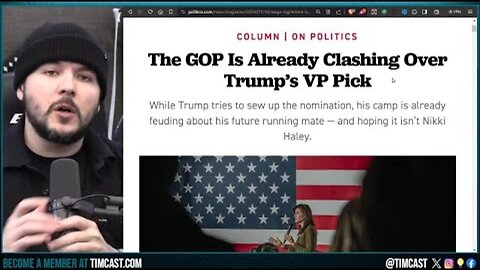 TRUMP ALREADY WON PRIMARY, ITS OVER, GOP NOW DEBATING VP FOR TRUMP AS DESANTIS SKIPS NEW HAMPSHIRE