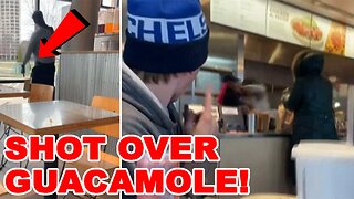 SHOCKING video drops of a Chipotle employee being SHOT for the DUMBEST POSSIBLE REASON!