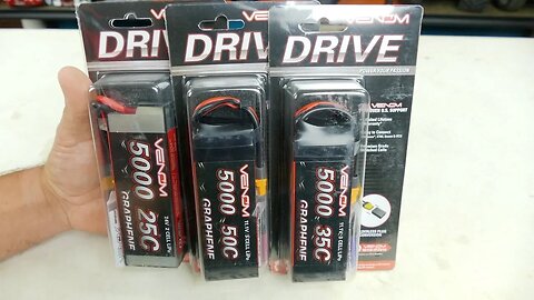 Venom DRIVE RC Graphene LiPo Batteries Are Here!
