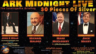 The Intelligence Briefing / 30 Pieces Of Silver - John B Wells LIVE