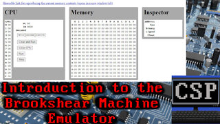 How it Works: Brookshear Machine Emulator