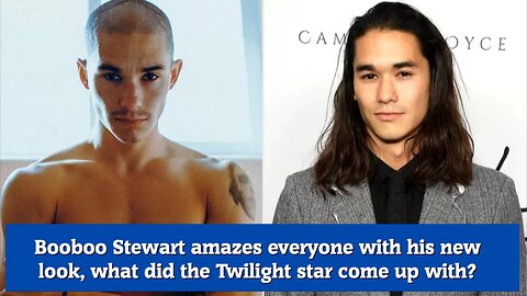 Booboo Stewart amazes everyone with his new look, what did the Twilight star come up with