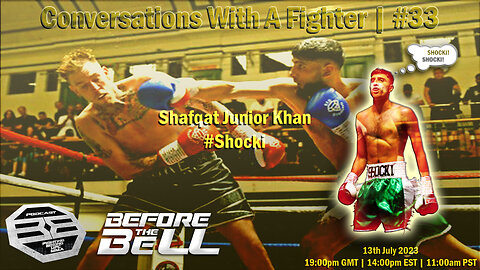 SHOCKI KHAN - Undefeated Professional Boxer (6-0-0) | CONVERSATIONS WITH A FIGHTER #33