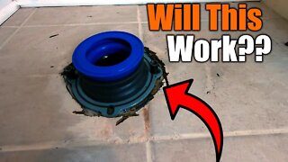 Installing A Toilet With A Welder | Handyman Vs Plumber | Handyman Wins Every Time | THE HANDYMAN