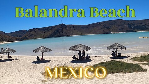 To Balandra Beach in Mexico. Beautiful and Pristine Beach