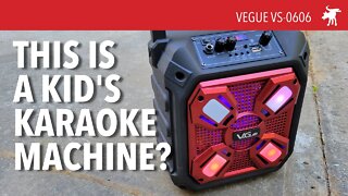 VeGue Karaoke Machine VS0606