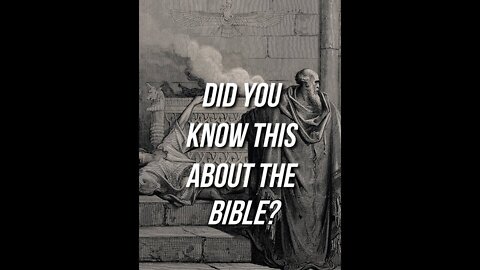 Did you know this about the Bible? 🤔📖 #shorts