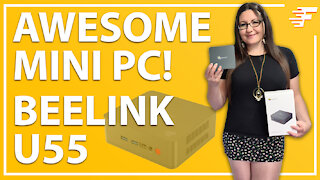 AWESOME MINI PC BEELINK U55 WITH WINDOWS 10 | FULL REVIEW!